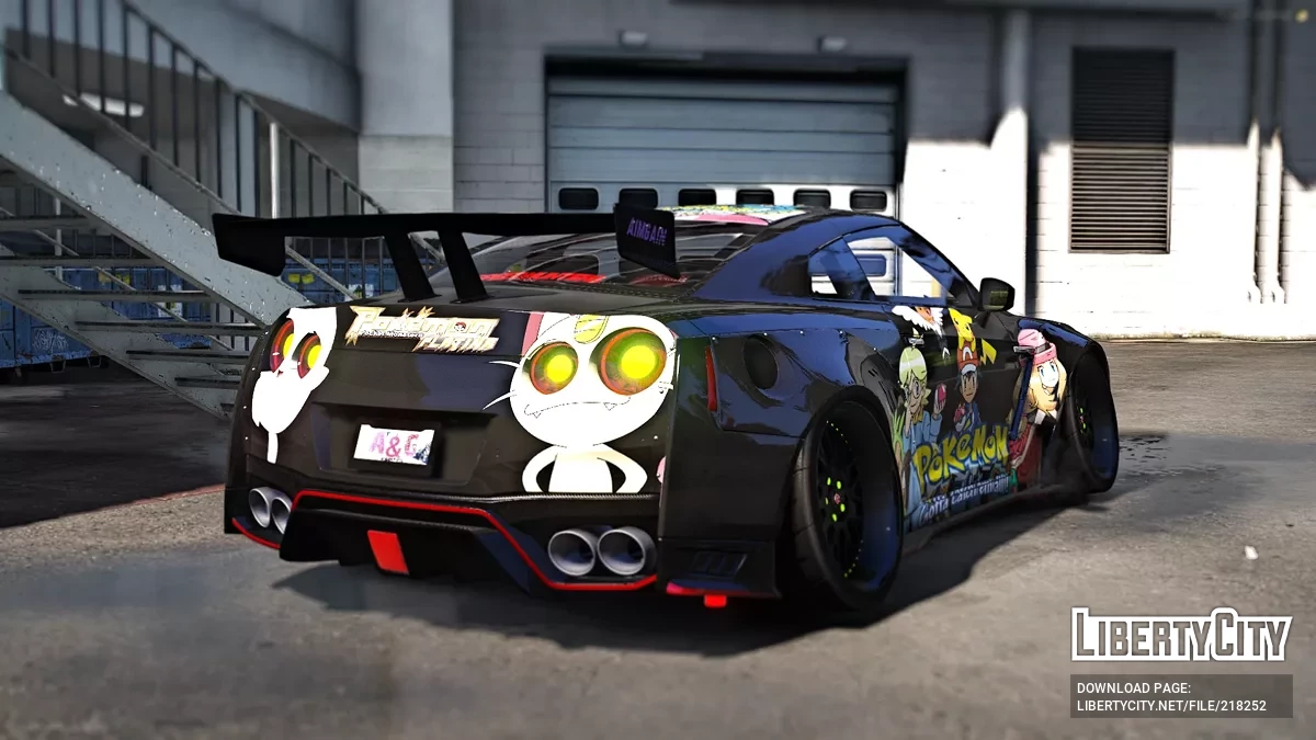 نيسان R35 إصدار بوكيمون / جي تي أي 5