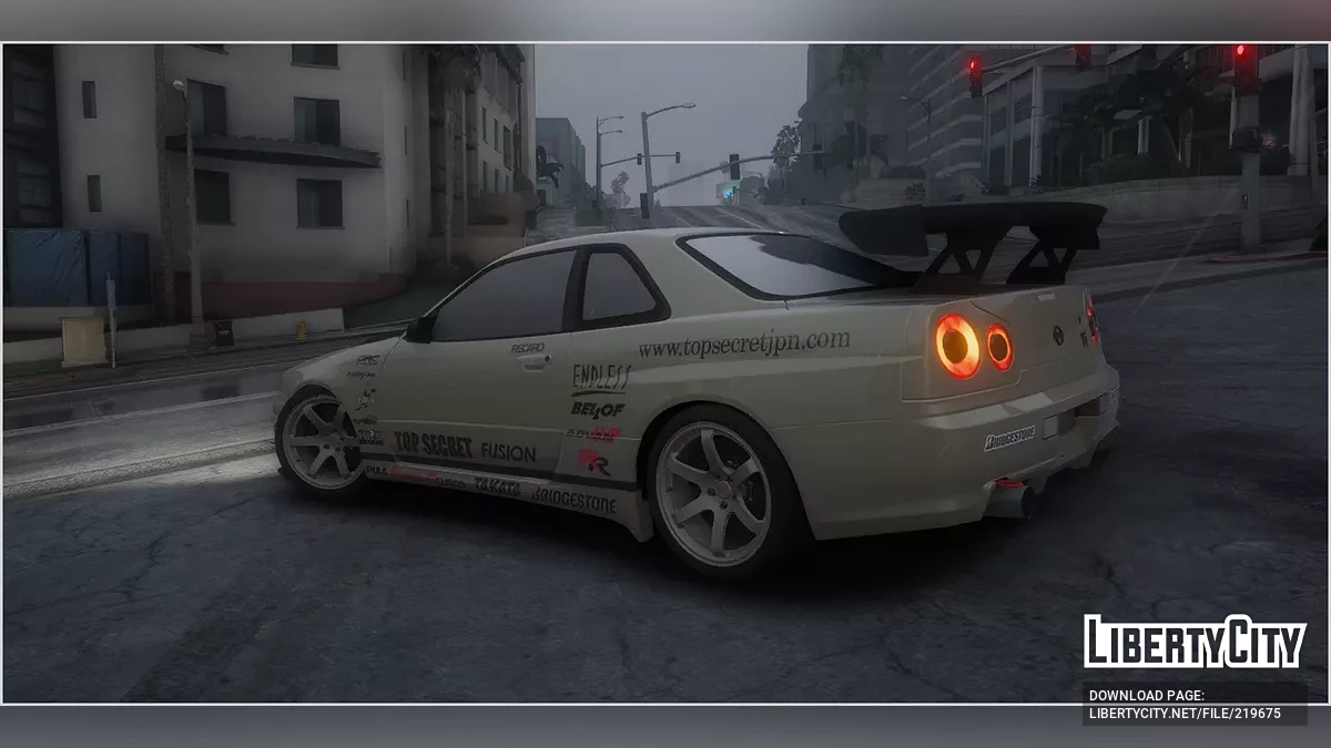 نيسان سكاي لاين GT-R R34 2002 v1.0 / جي تي أي 5