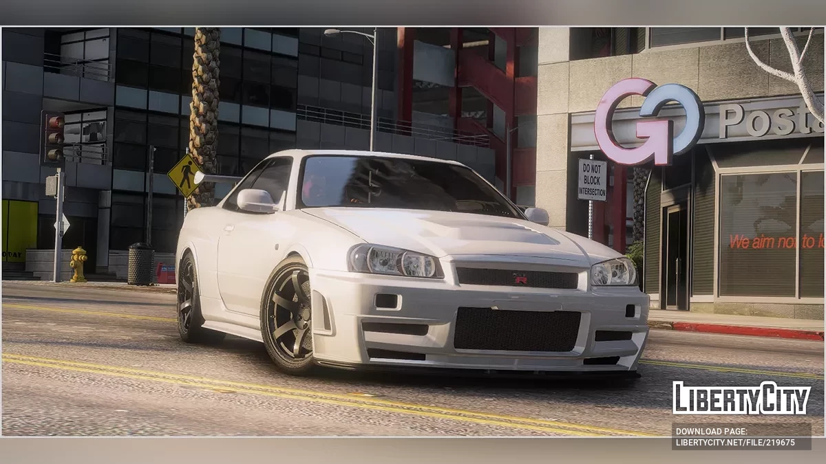 نيسان سكاي لاين GT-R R34 2002 v1.0 / جي تي أي 5
