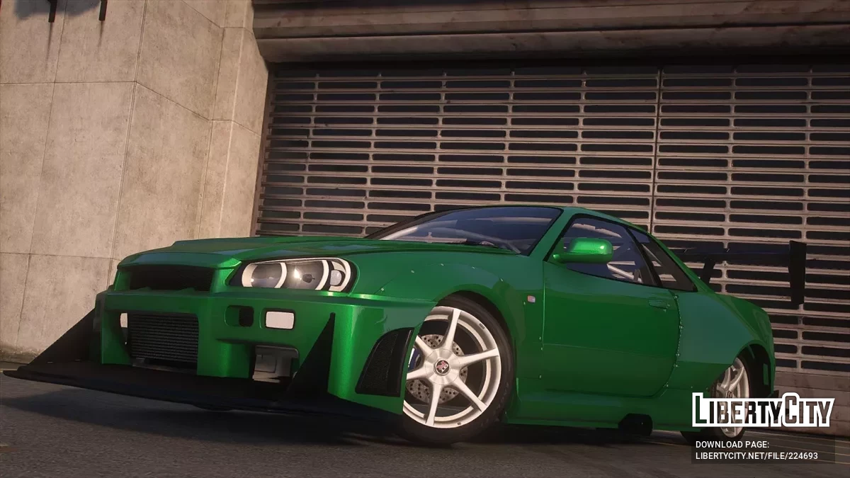 2002 Nissan Skyline R34 [ Ekleme / FiveM | 40+ Tuning | VehfuncsV | Ses | Şablon | Ekstralar] 1.0 / GTA 5