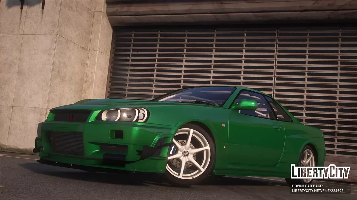 2002 Nissan Skyline R34 [ Ekleme / FiveM | 40+ Tuning | VehfuncsV | Ses | Şablon | Ekstralar] 1.0 / GTA 5