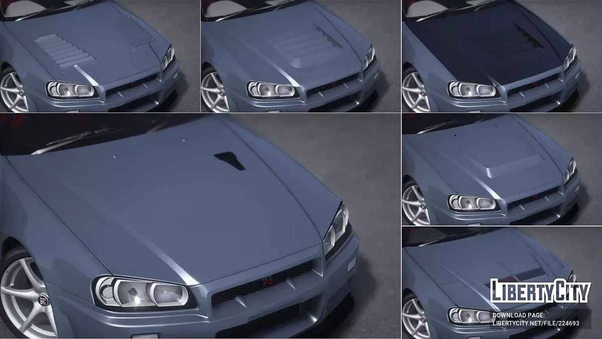 2002 Nissan Skyline R34 [ Ekleme / FiveM | 40+ Tuning | VehfuncsV | Ses | Şablon | Ekstralar] 1.0 / GTA 5