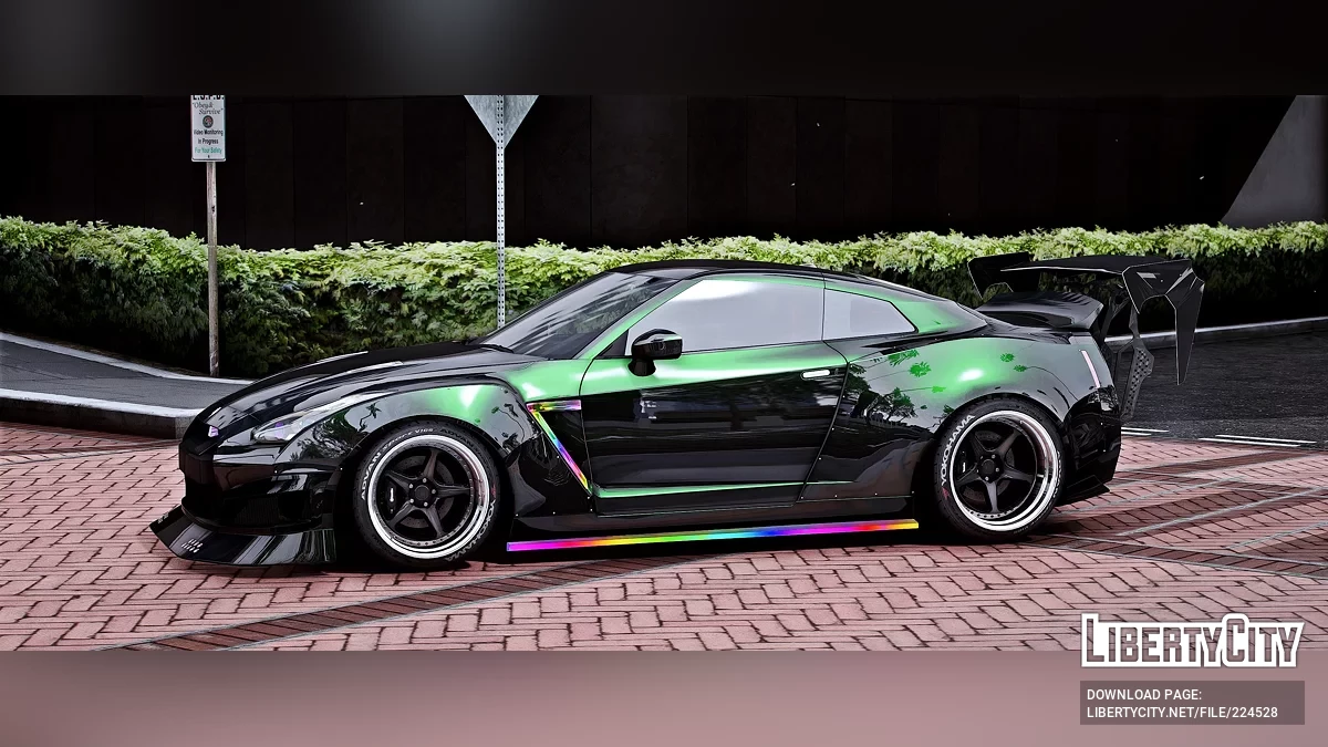 نيسان GTR R35 KRC اليابان كيت / جي تي أي 5