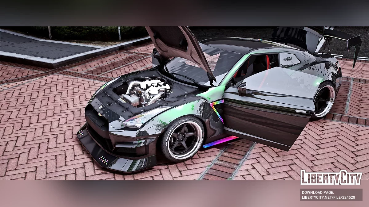 نيسان GTR R35 KRC اليابان كيت / جي تي أي 5