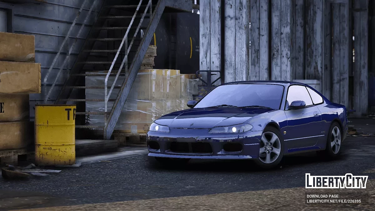 1999年日产Silvia Spec-R S15 v1.0 / GTA 5