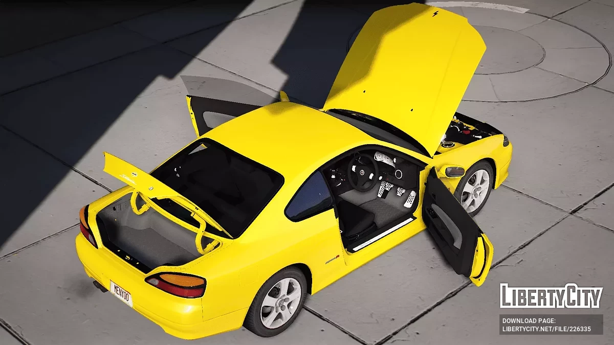 1999年日产Silvia Spec-R S15 v1.0 / GTA 5