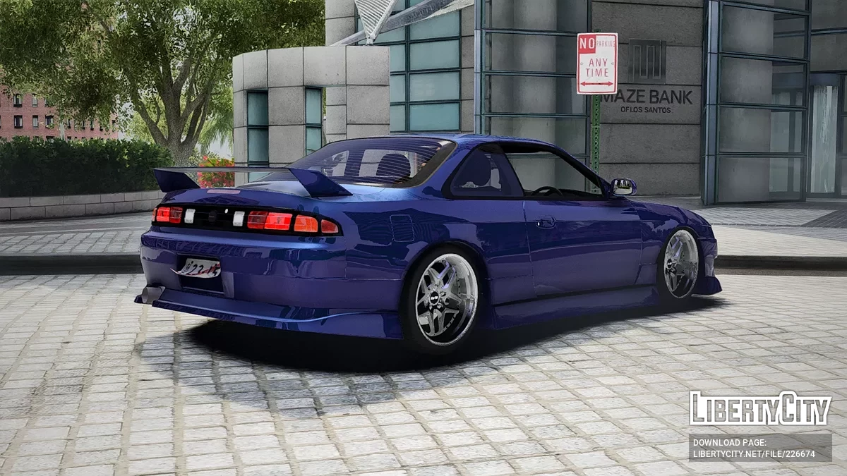 Özel Nissan S14 İkiz Turbo 4 Rotor / GTA 5