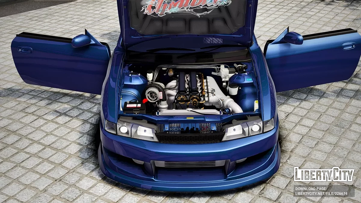 Özel Nissan S14 İkiz Turbo 4 Rotor / GTA 5