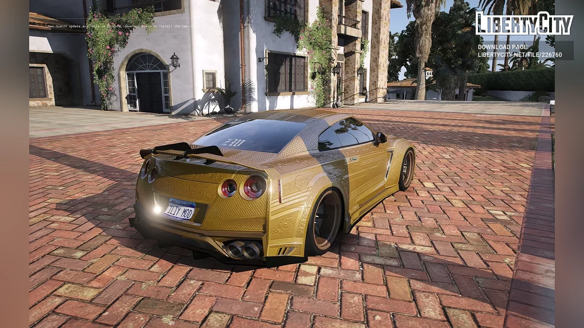 Nissan GTR Zlay (Add-On + Tuning) / GTA 5