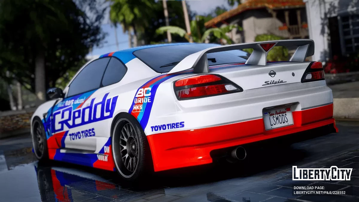 2002 نيسان سيلفيا S15 - غريدي ريسينغ / جي تي أي 5