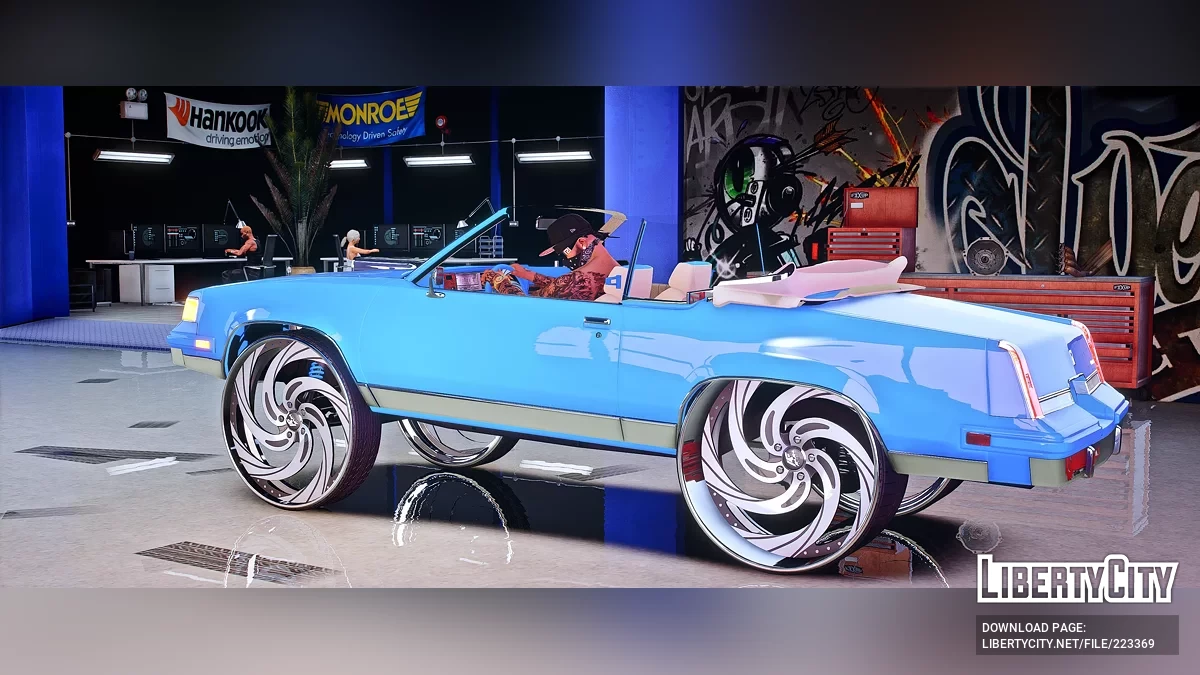 Oldsmobile Cut Drop Top AF Donk / GTA 5