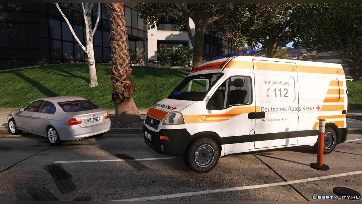 Opel Movano Deutsches Rotes Kreuz 2004 / GTA 5