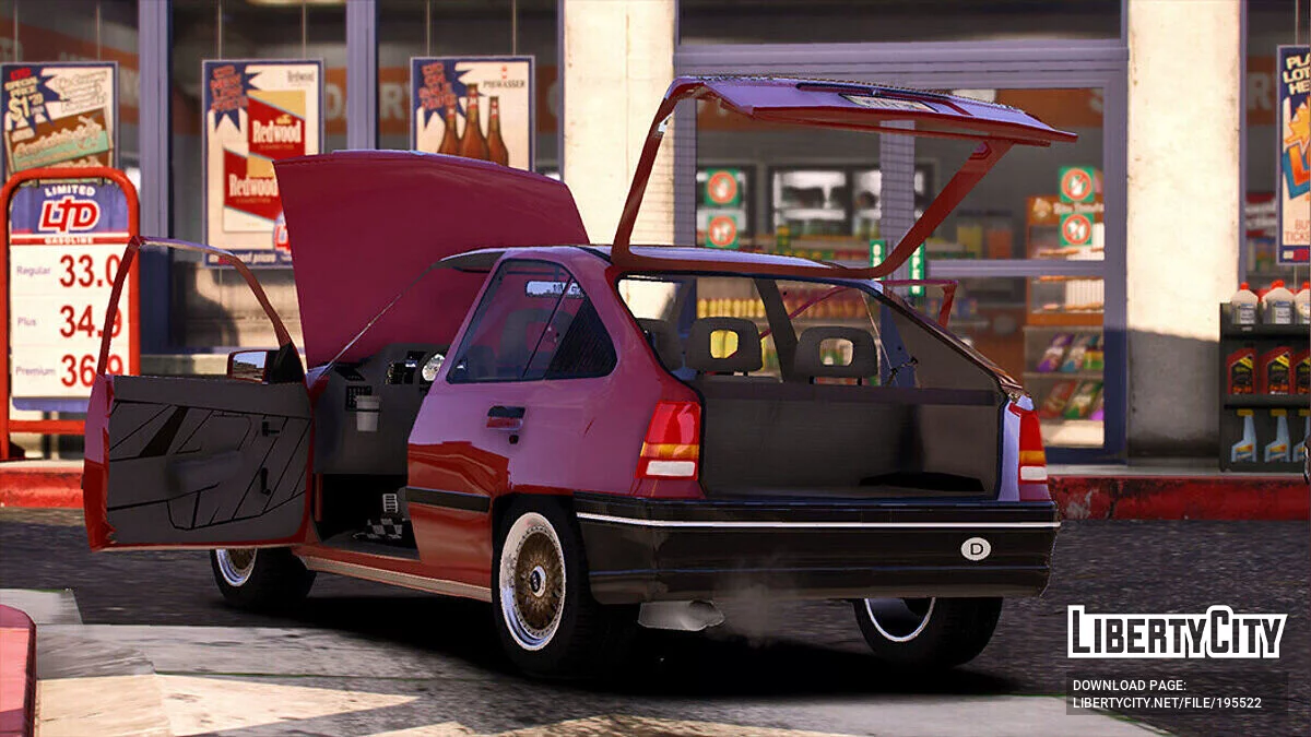 1990 Opel Kadett E v1.0 / GTA 5