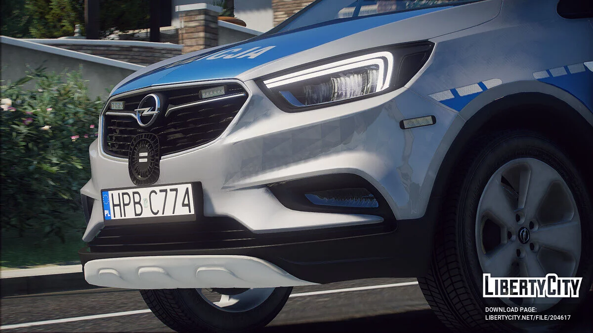Opel Mokka X Polícia Polonesa v2.0 / GTA 5