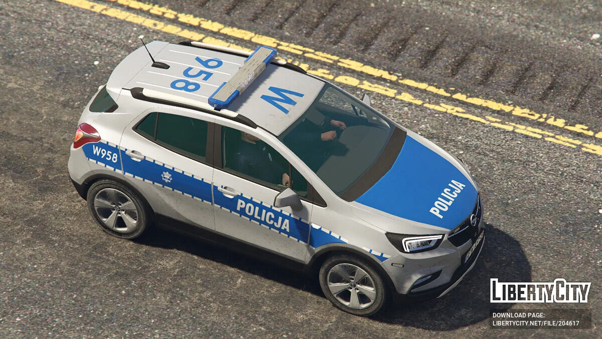 Opel Mokka X Polícia Polonesa v2.0 / GTA 5