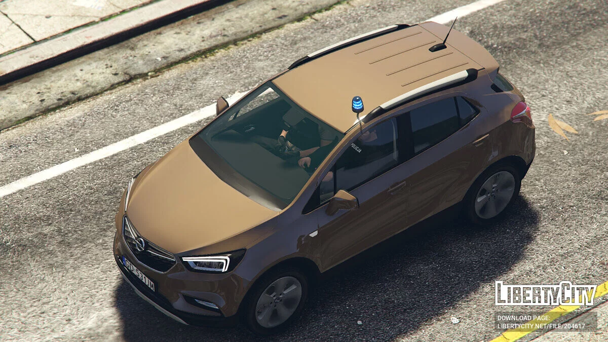 Opel Mokka X Polícia Polonesa v2.0 / GTA 5