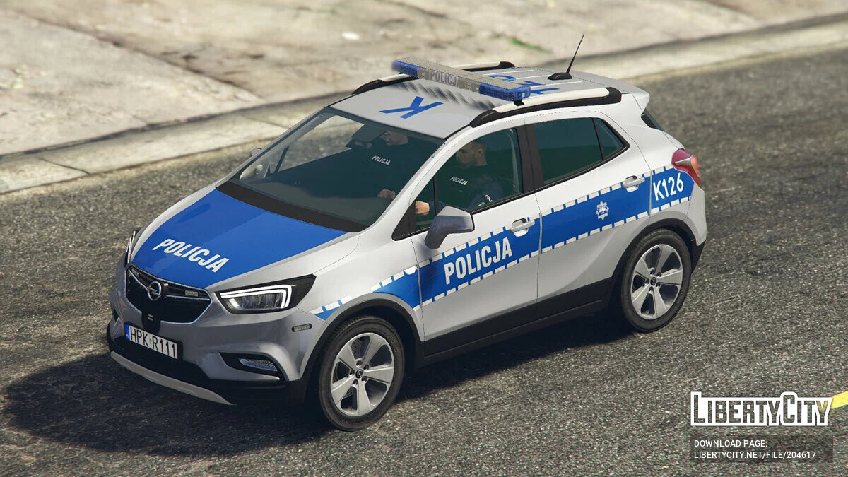 Opel Mokka X Polícia Polonesa v2.0 / GTA 5