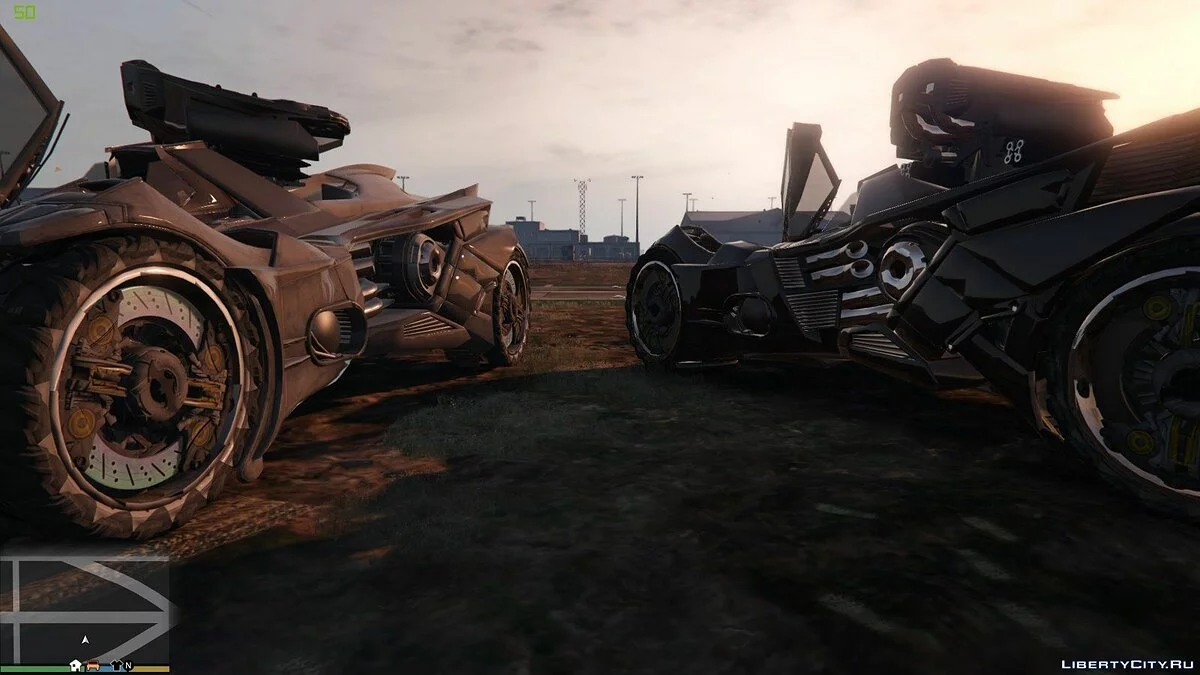 Batmobile MK2 (Animated Weapons) 1.1 / GTA 5
