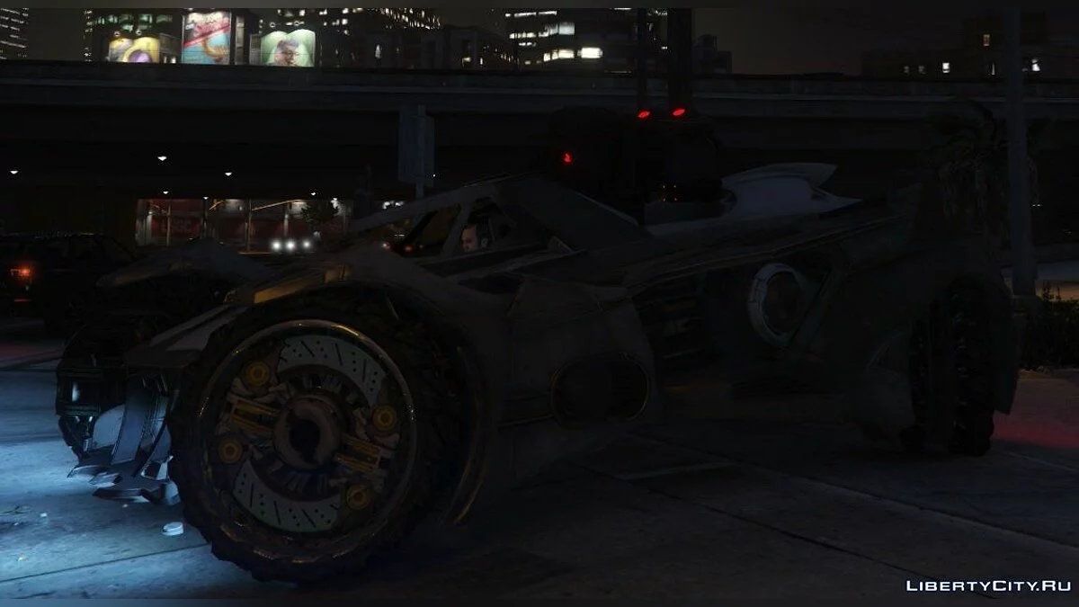 Batmobile MK2 (Animated Weapons) 1.1 / GTA 5