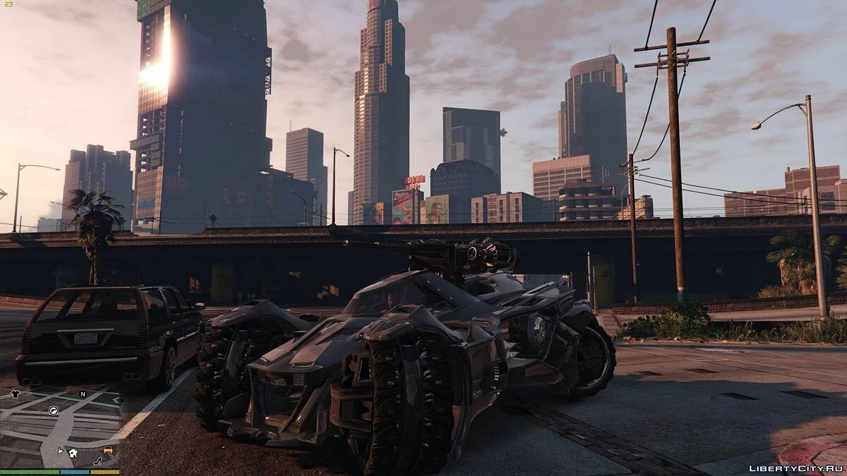 Batmobile MK2 (Animated Weapons) 1.1 / GTA 5
