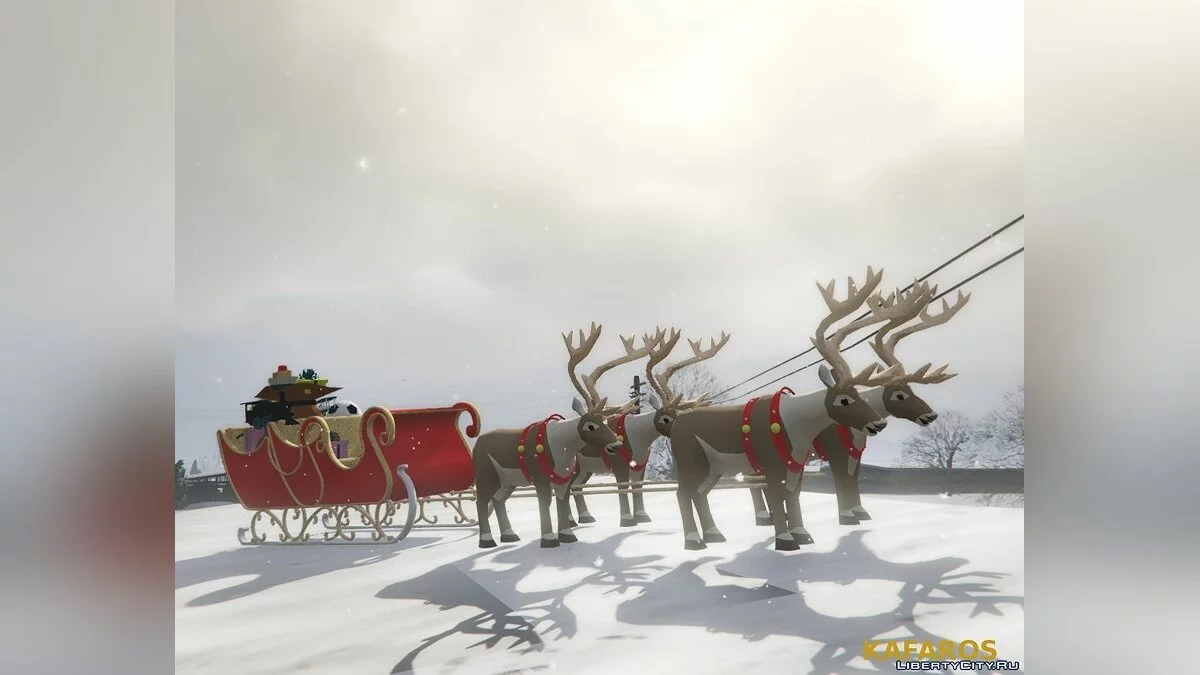 Trineo de Santa Claus - Feliz Navidad / GTA 5