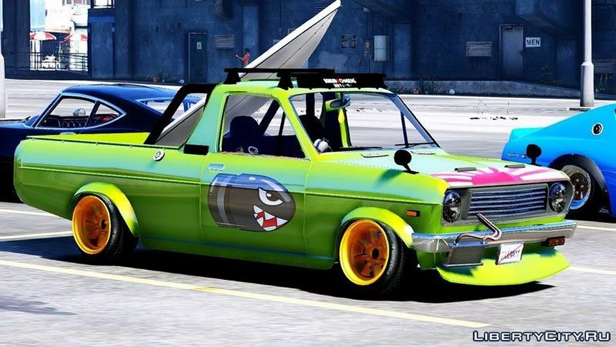 Datsun Sunny K Truck Fish Art / GTA 5