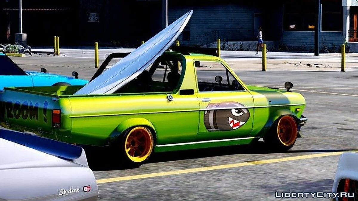 Datsun Sunny K Truck Fish Art / GTA 5