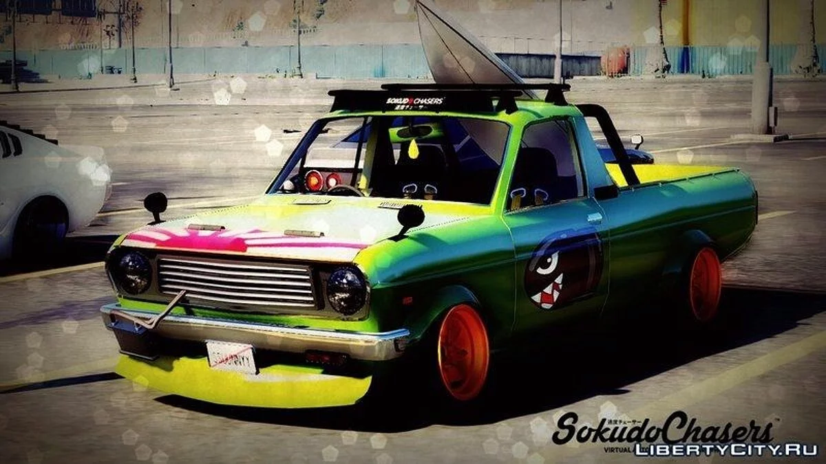 Datsun Sunny K Truck Fish Art / GTA 5