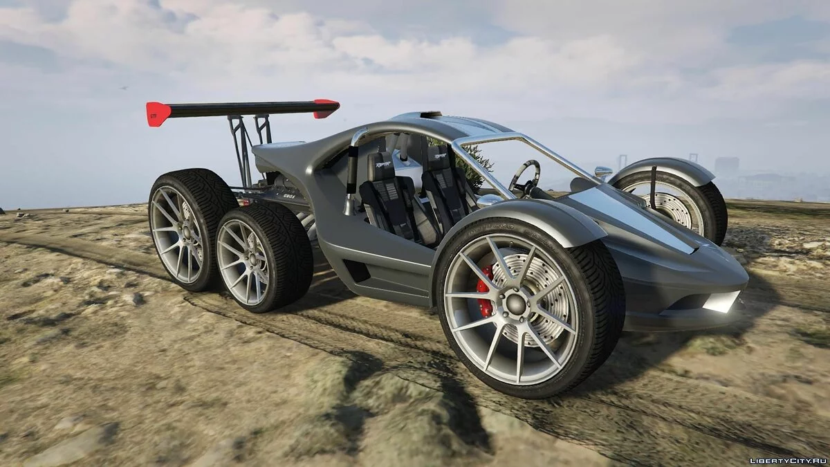 Coche Raptor de Seis Ruedas [Add-On / Replace] / GTA 5