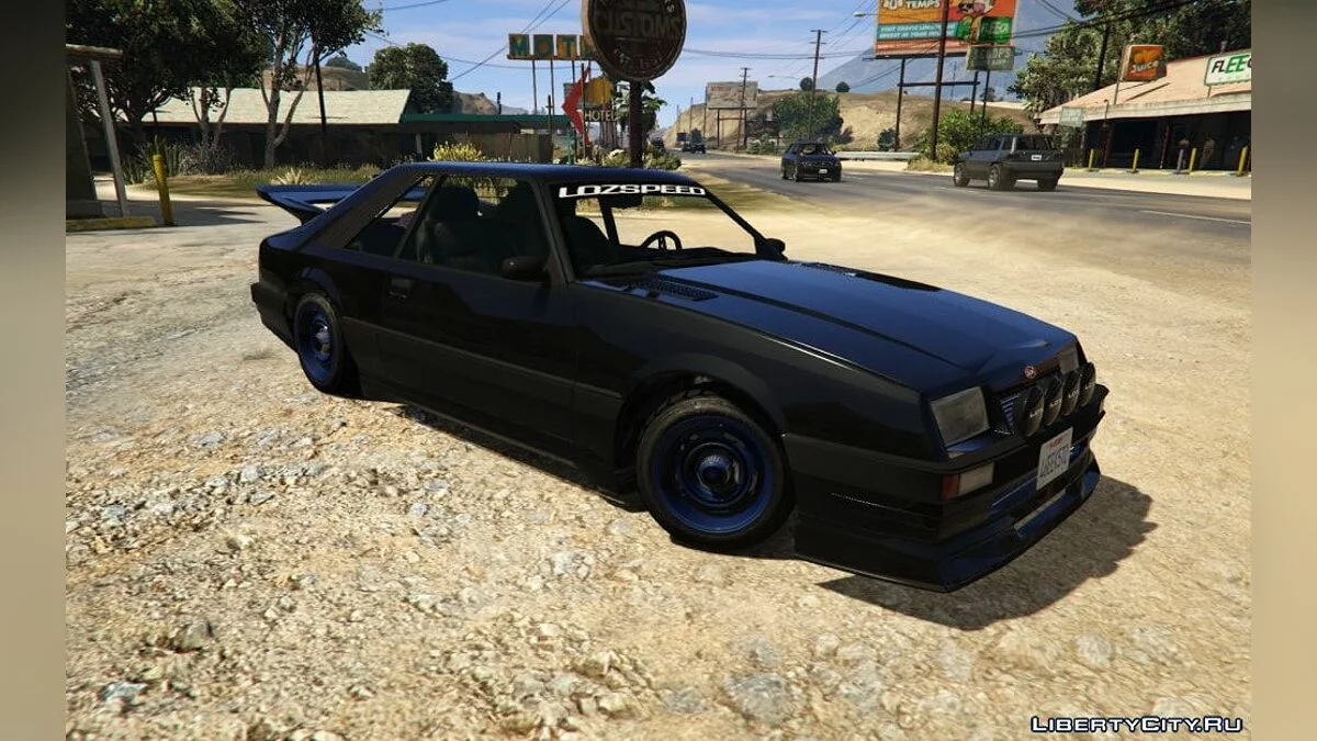 GTA IV Vapid Uranus + Pièces de Tuning 0.8 / GTA 5