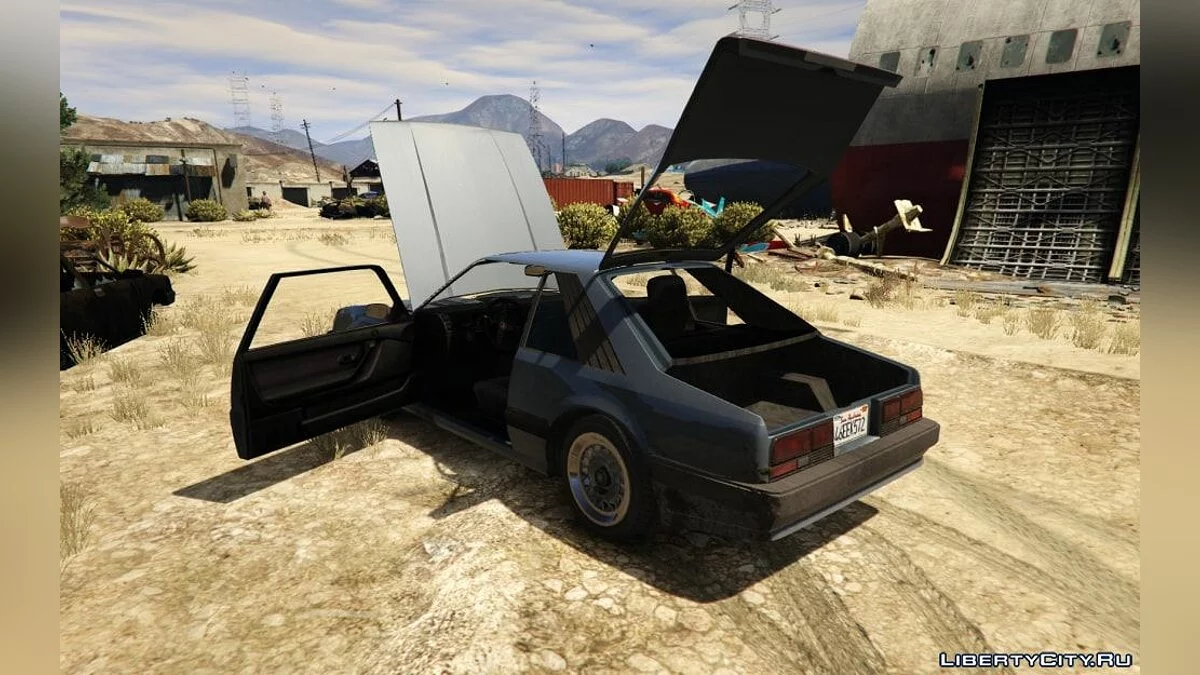 GTA IV Vapid Uranus + Pièces de Tuning 0.8 / GTA 5