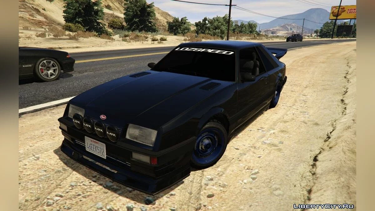 GTA IV Vapid Uranus + Pièces de Tuning 0.8 / GTA 5
