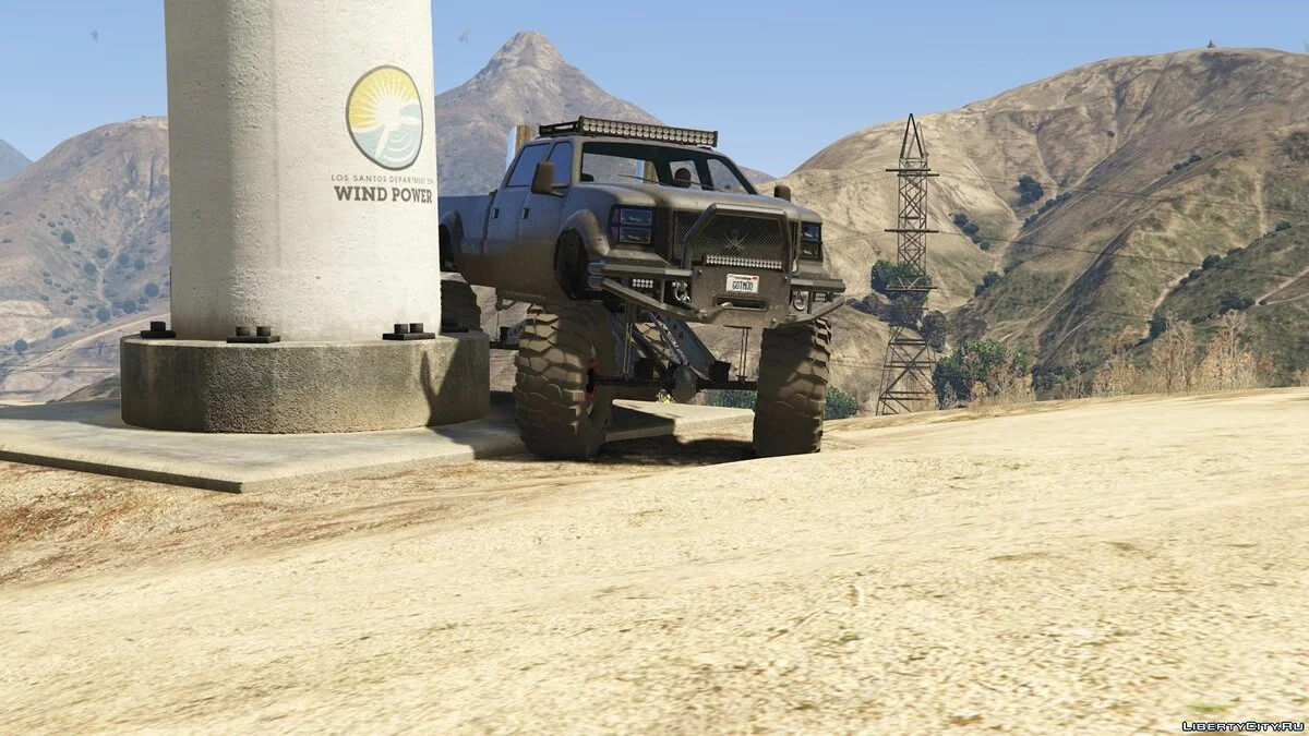 Monster Sandking HD XL [Replace] 1.0 / GTA 5