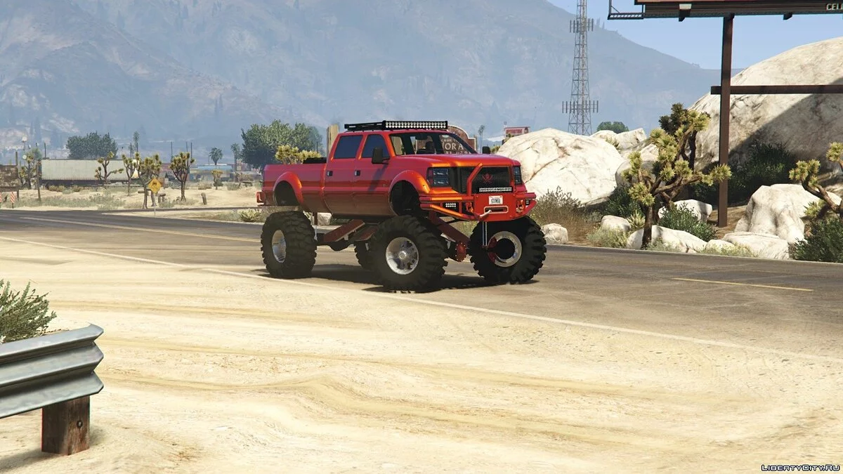 Monster Sandking HD XL [Replace] 1.0 / GTA 5