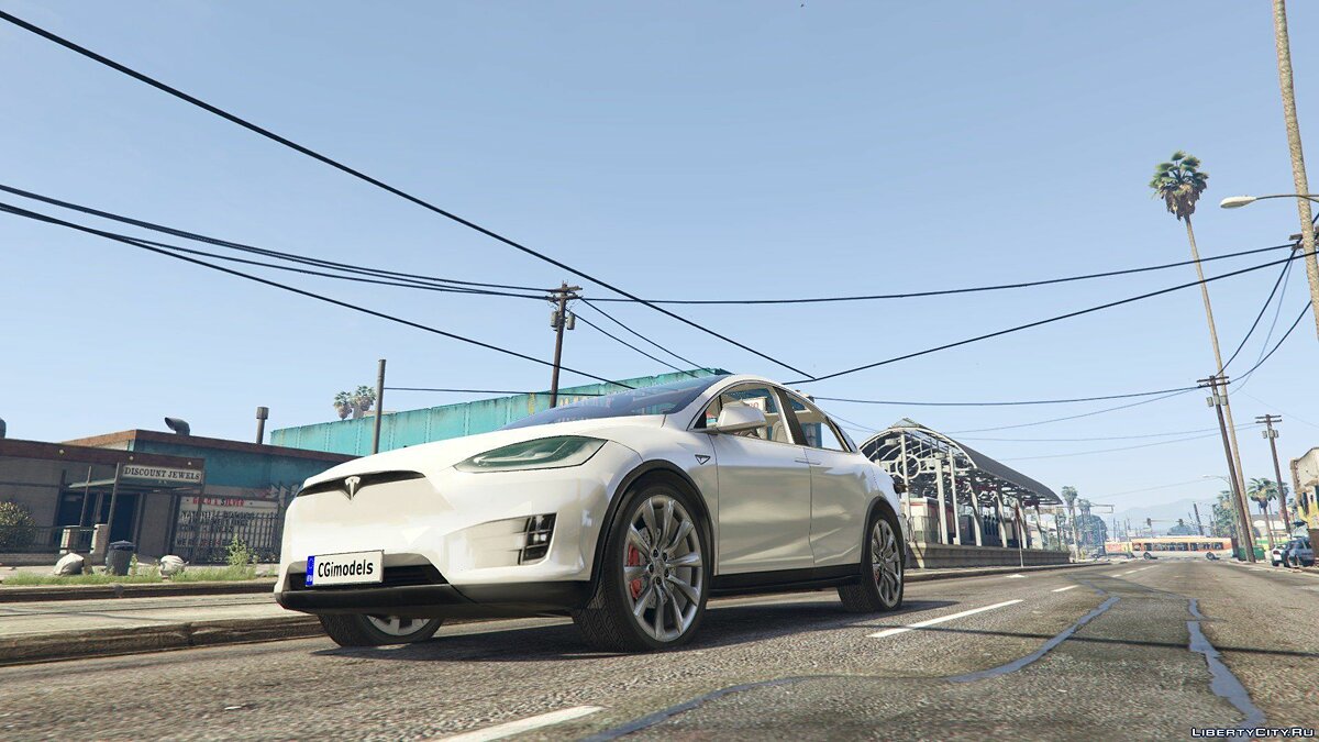 Tesla model deals x gta v