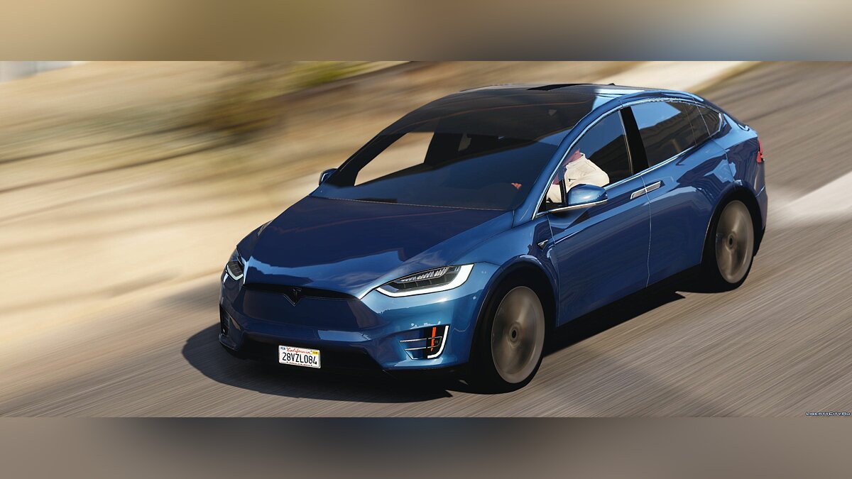 Gta 5 tesla model x addon фото 17