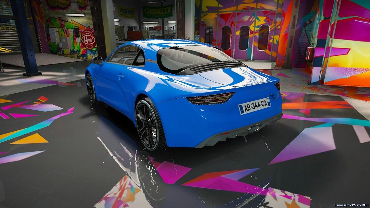 2018年阿尔卑斯A110 0.1 / GTA 5