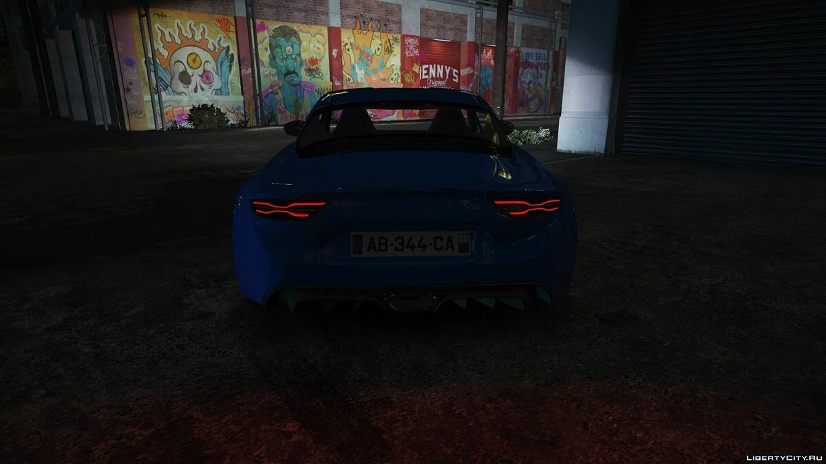 2018年阿尔卑斯A110 0.1 / GTA 5
