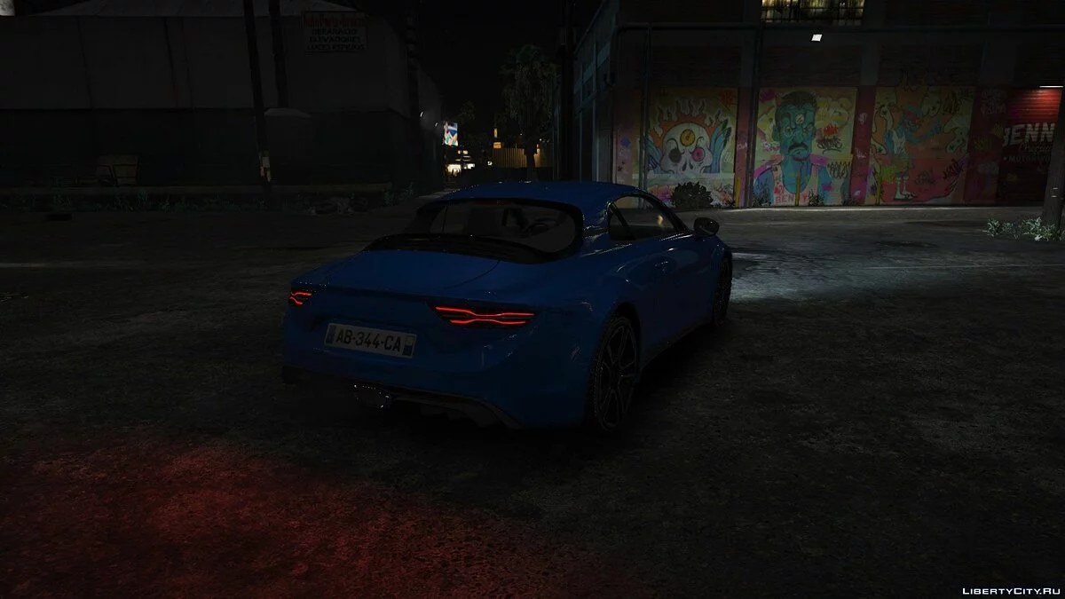 2018年阿尔卑斯A110 0.1 / GTA 5