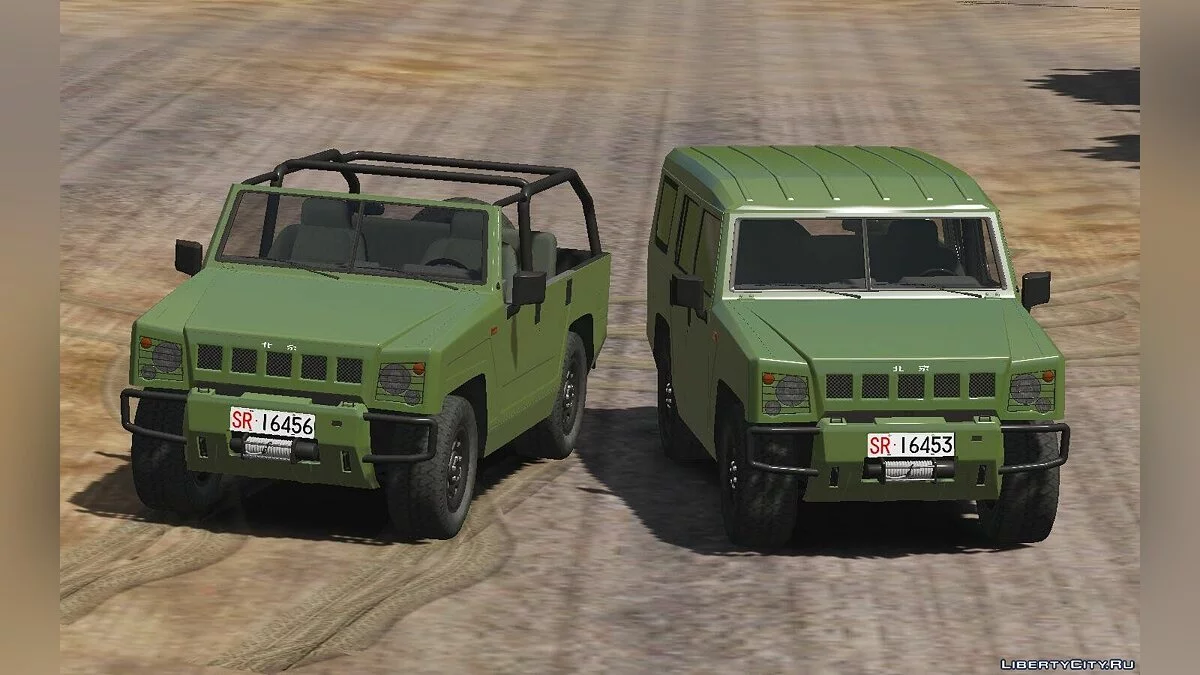 SR勇士硬顶BAIC Motor Warrior - hard-top (add-on) 1.0 / GTA 5