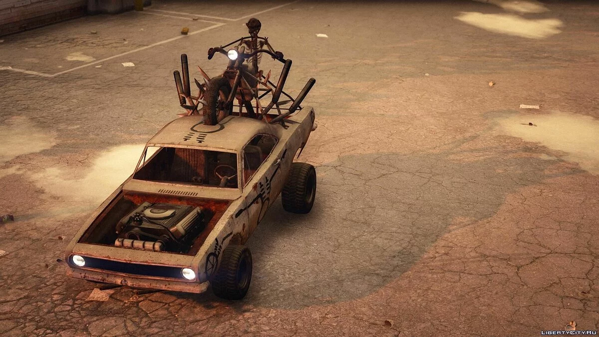 العربة المجنونة [إضافة | استبدال] 1.0 / جي تي أي 5