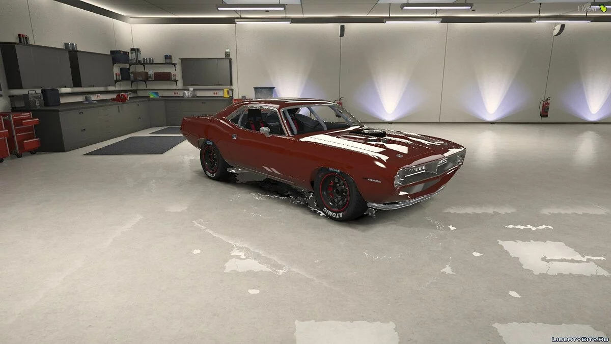 1973 Cuda Грязьова Специфікація [FiveM] 1.0 / GTA 5