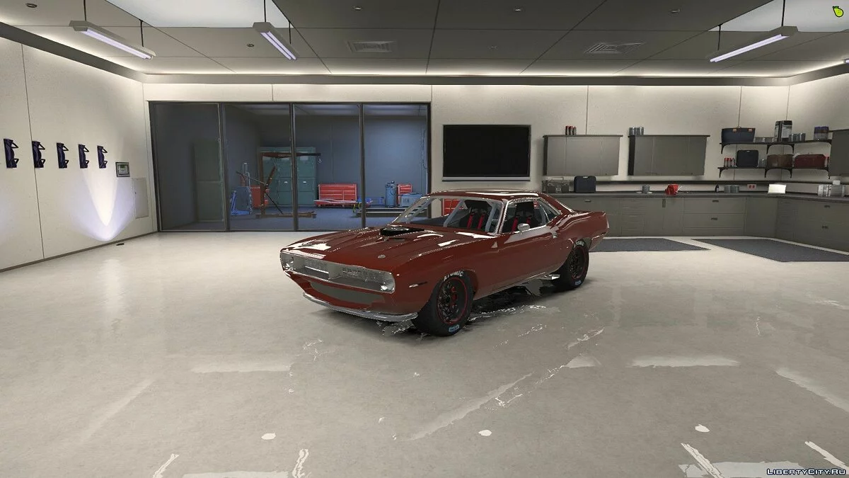 1973 Cuda Грязьова Специфікація [FiveM] 1.0 / GTA 5