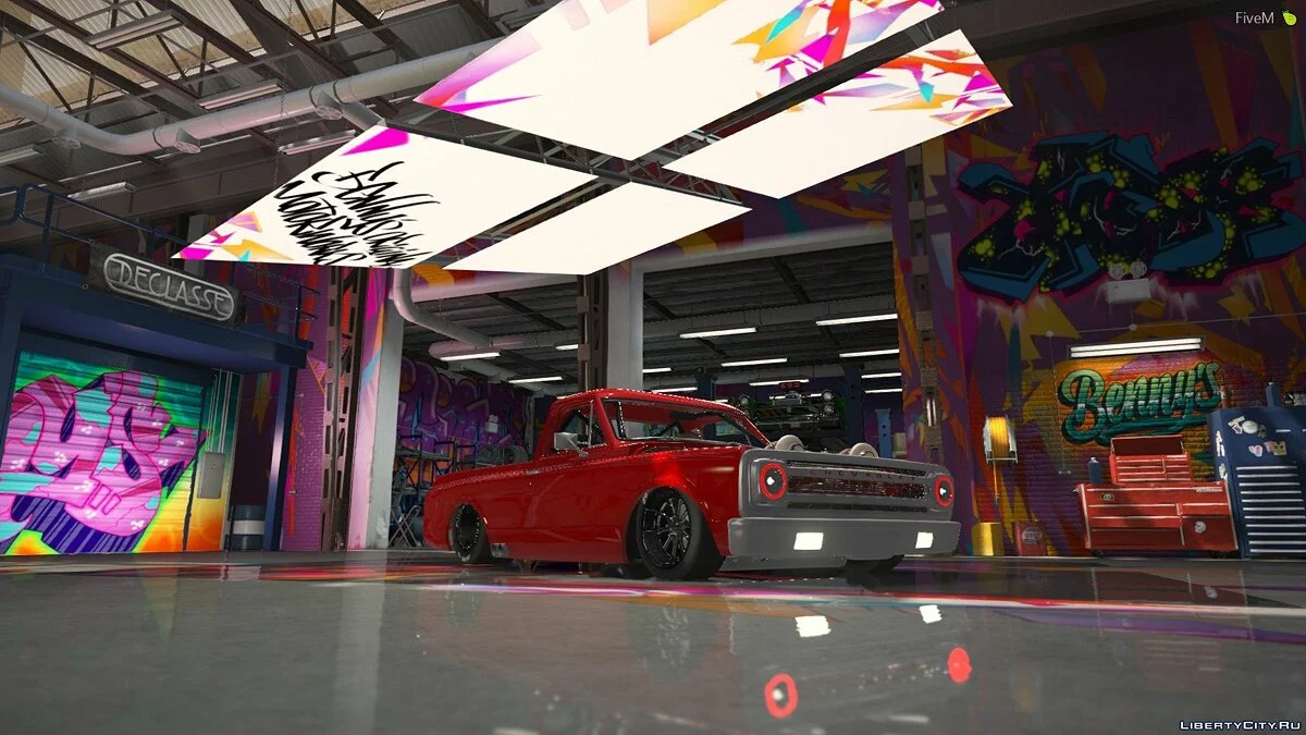 Custom C10 Drag Spec [FiveM] 1.0 / GTA 5