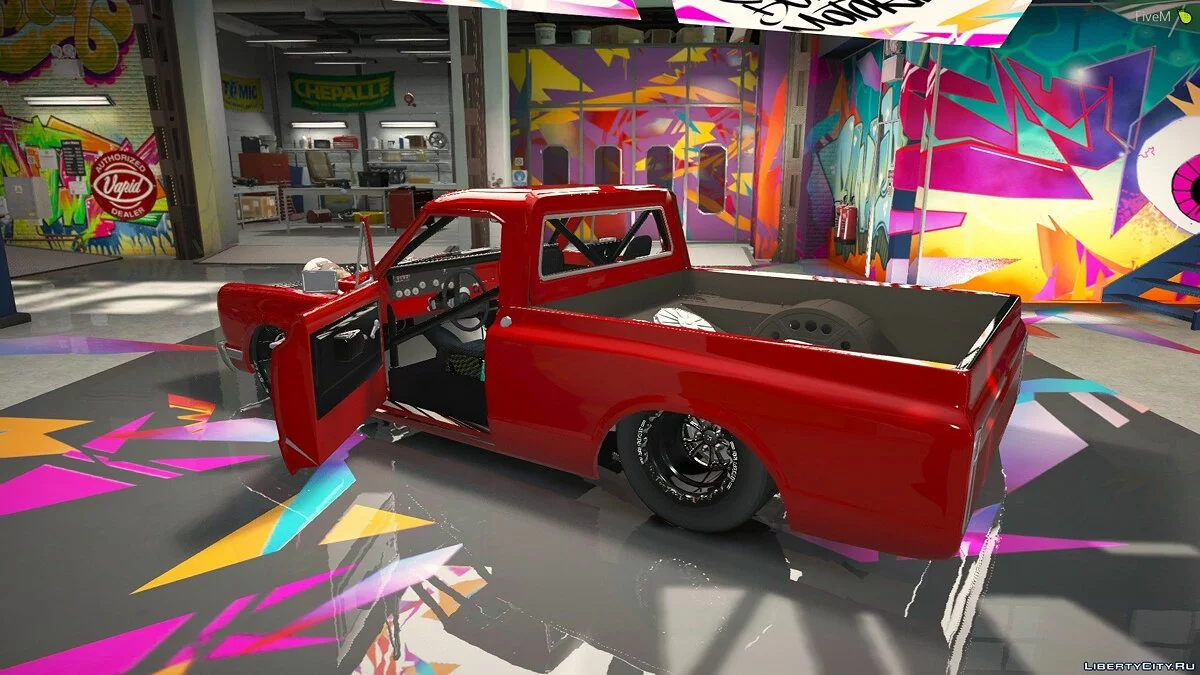 Custom C10 Drag Spec [FiveM] 1.0 / GTA 5