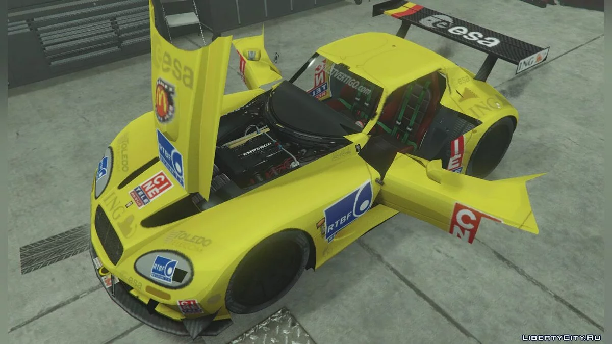 Gillet Vertigo Гоночний Автомобіль '04 / GTA 5