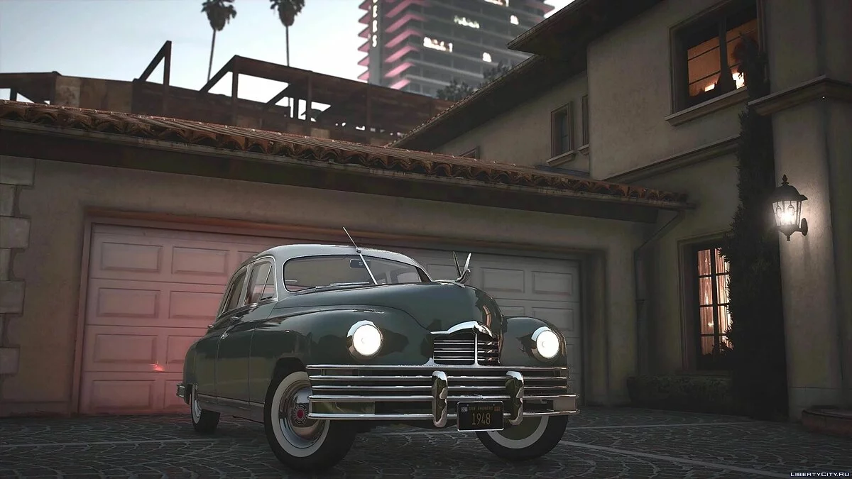 1948 Packard Standard Eight w Police version [Add-On | Extras | LODs] 1.3 / GTA 5