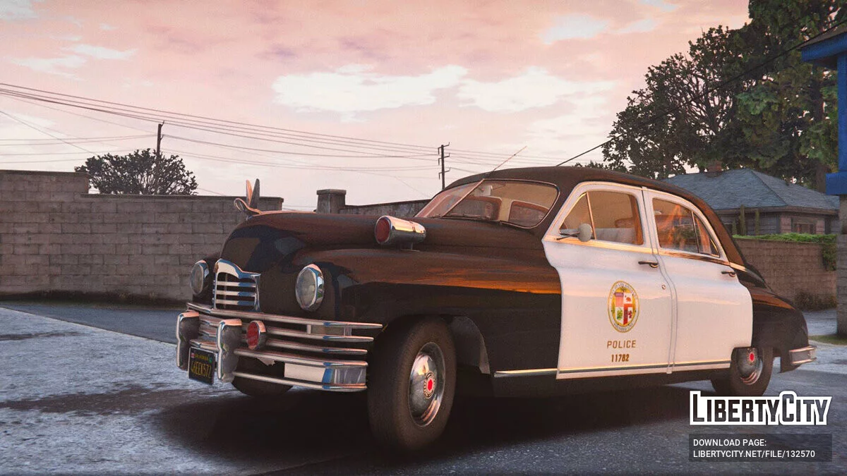1948 Packard Standard Eight w Police version [Add-On | Extras | LODs] 1.3 / GTA 5