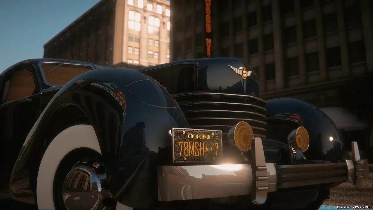 1937 Cord 812 Charged Beverly Sedan [加载项 | LODs | 额外选项] 1.0 / GTA 5