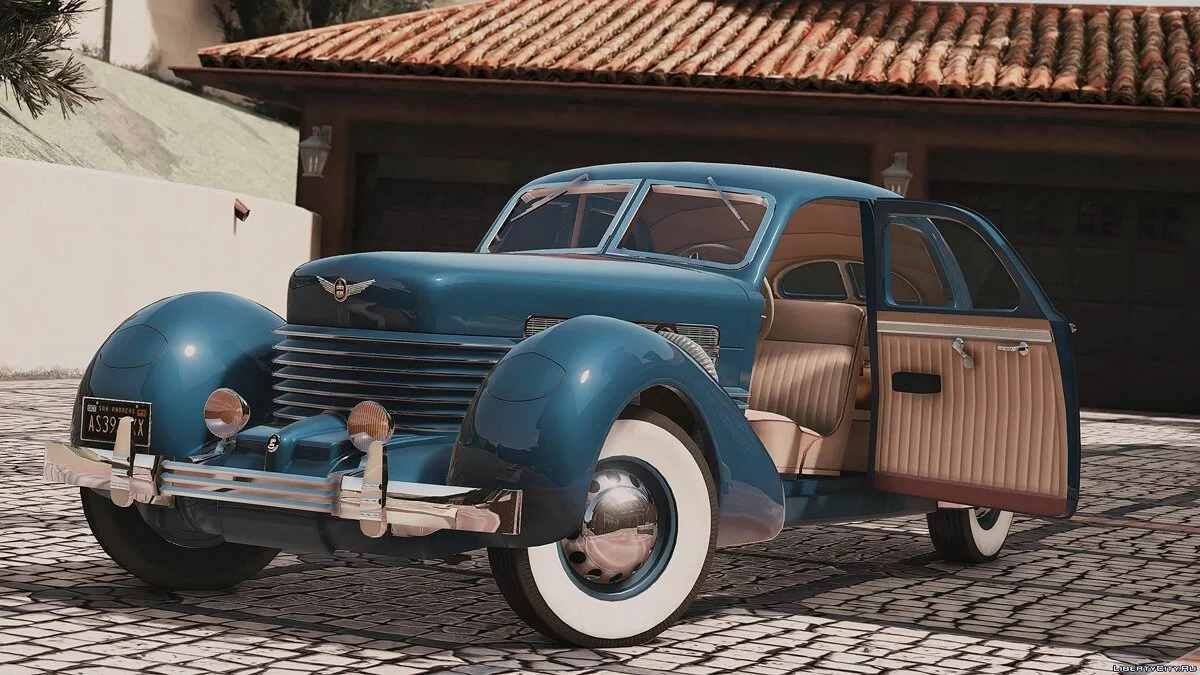 1937 Cord 812 Charged Beverly Sedan [加载项 | LODs | 额外选项] 1.0 / GTA 5
